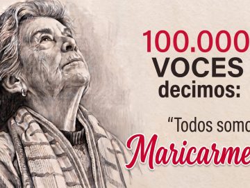 100.000 voces diciendo: “Todos somos Maricarmen”
